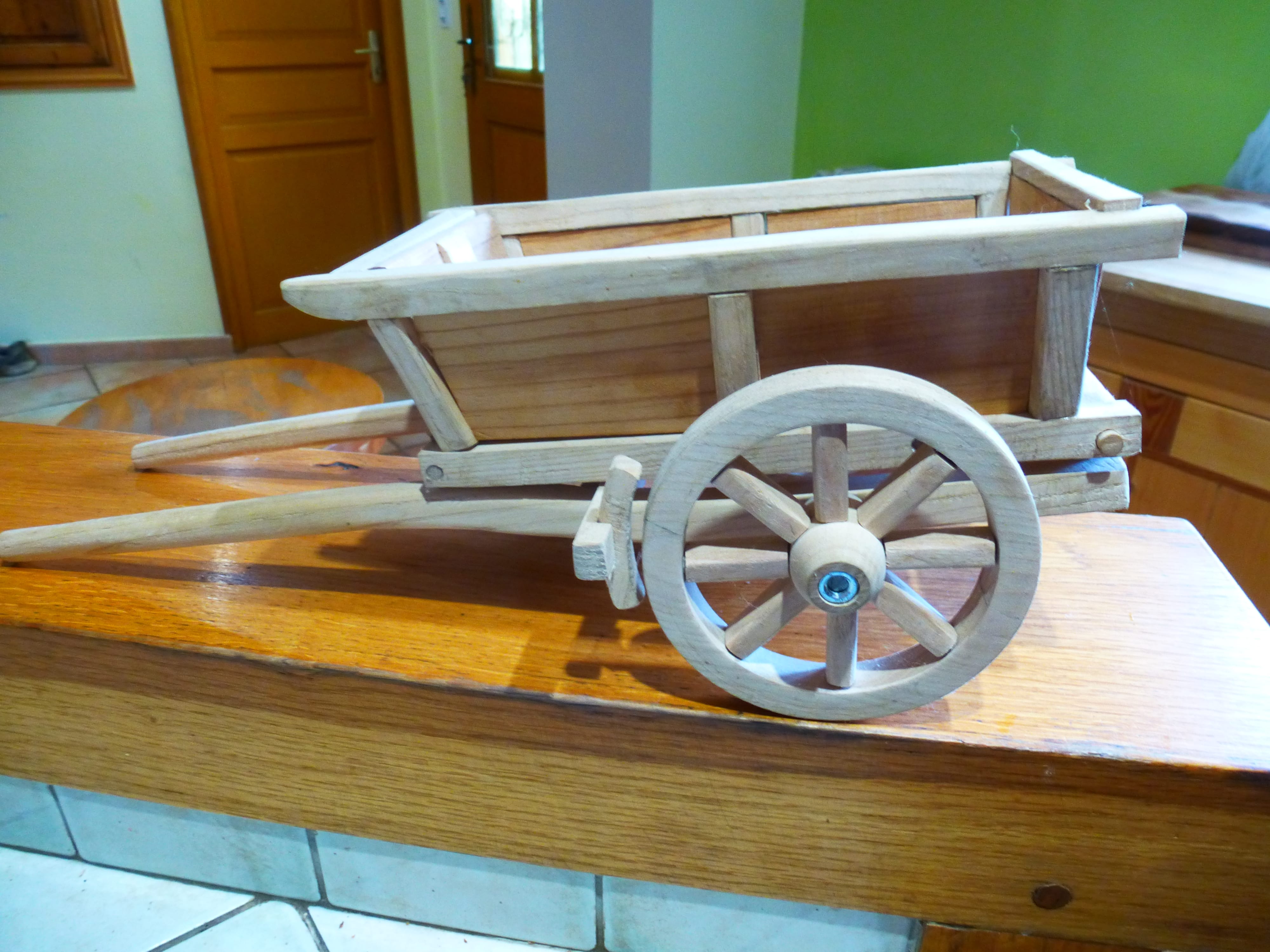 Maquette de charette